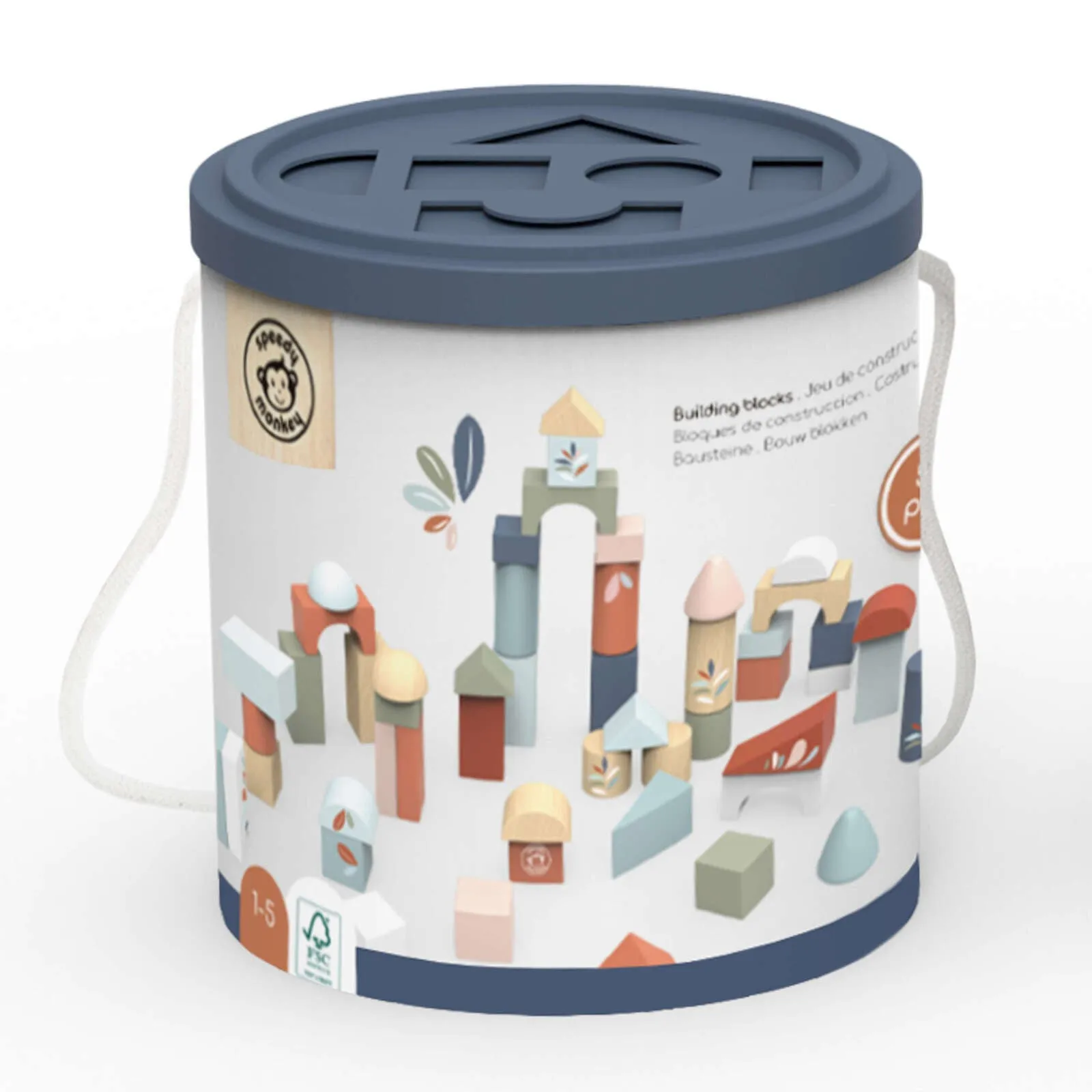 Building Blocks 50 piece set - 12M 