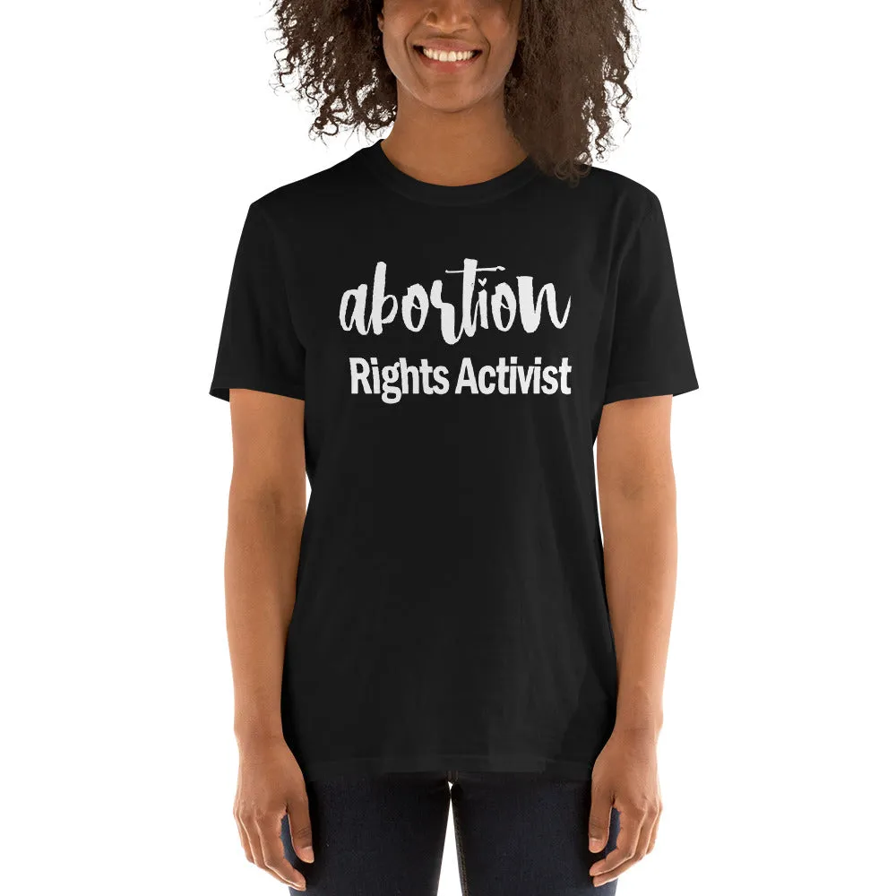 Buy Abortion Rights Activist T-Shirt for Women in Black