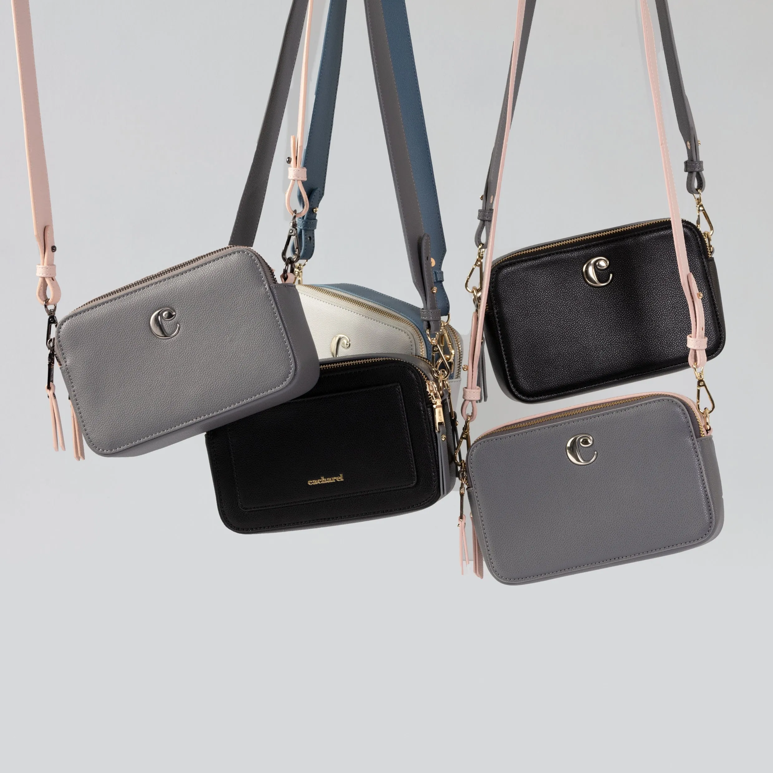 Cacharel CTW036A-Lady bag Garance Black