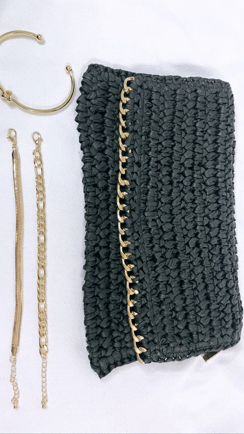 Calabasas Clutch - Black