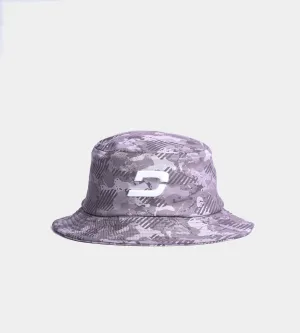 CAMO BUCKET HAT - GREY