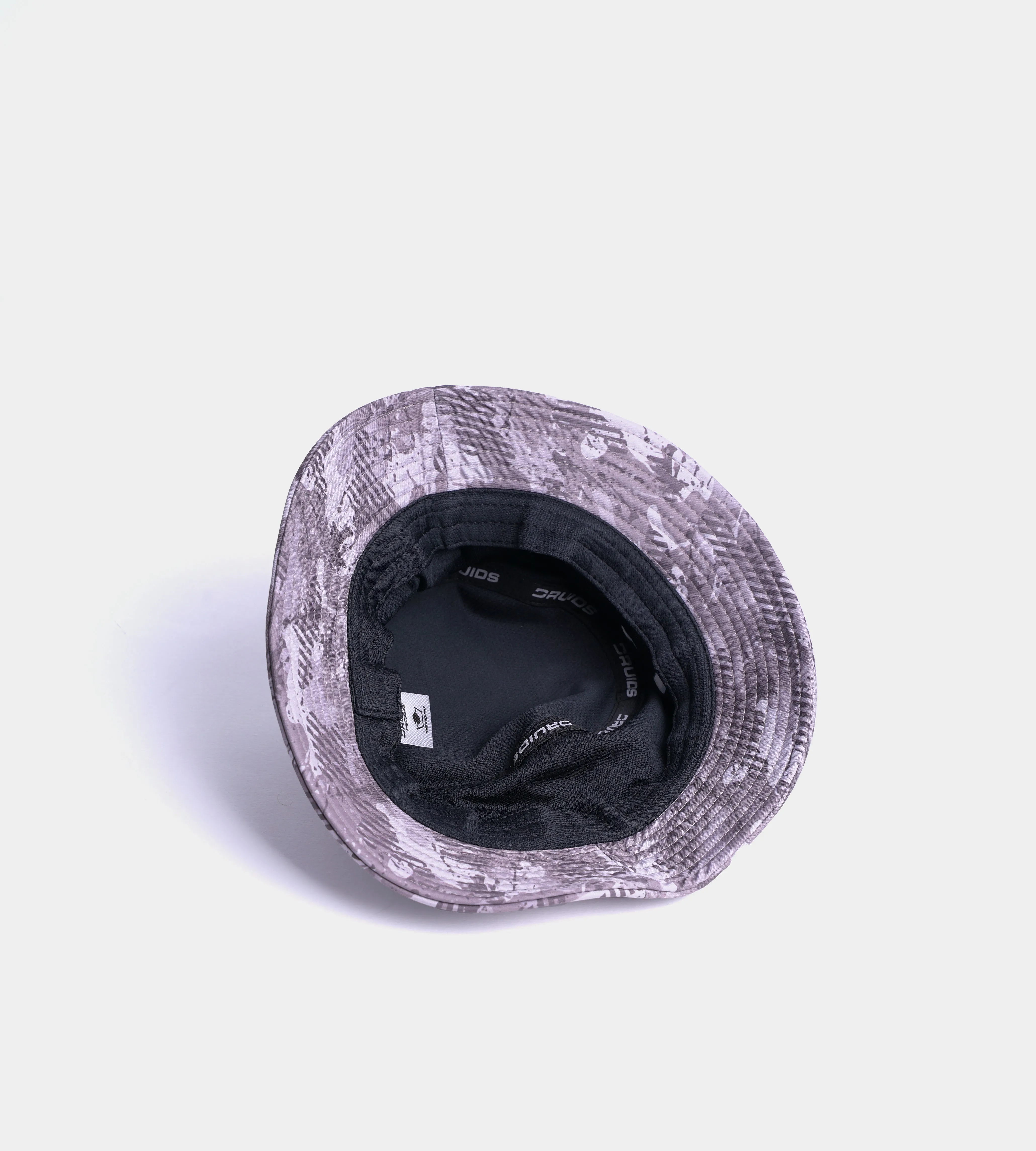 CAMO BUCKET HAT - GREY