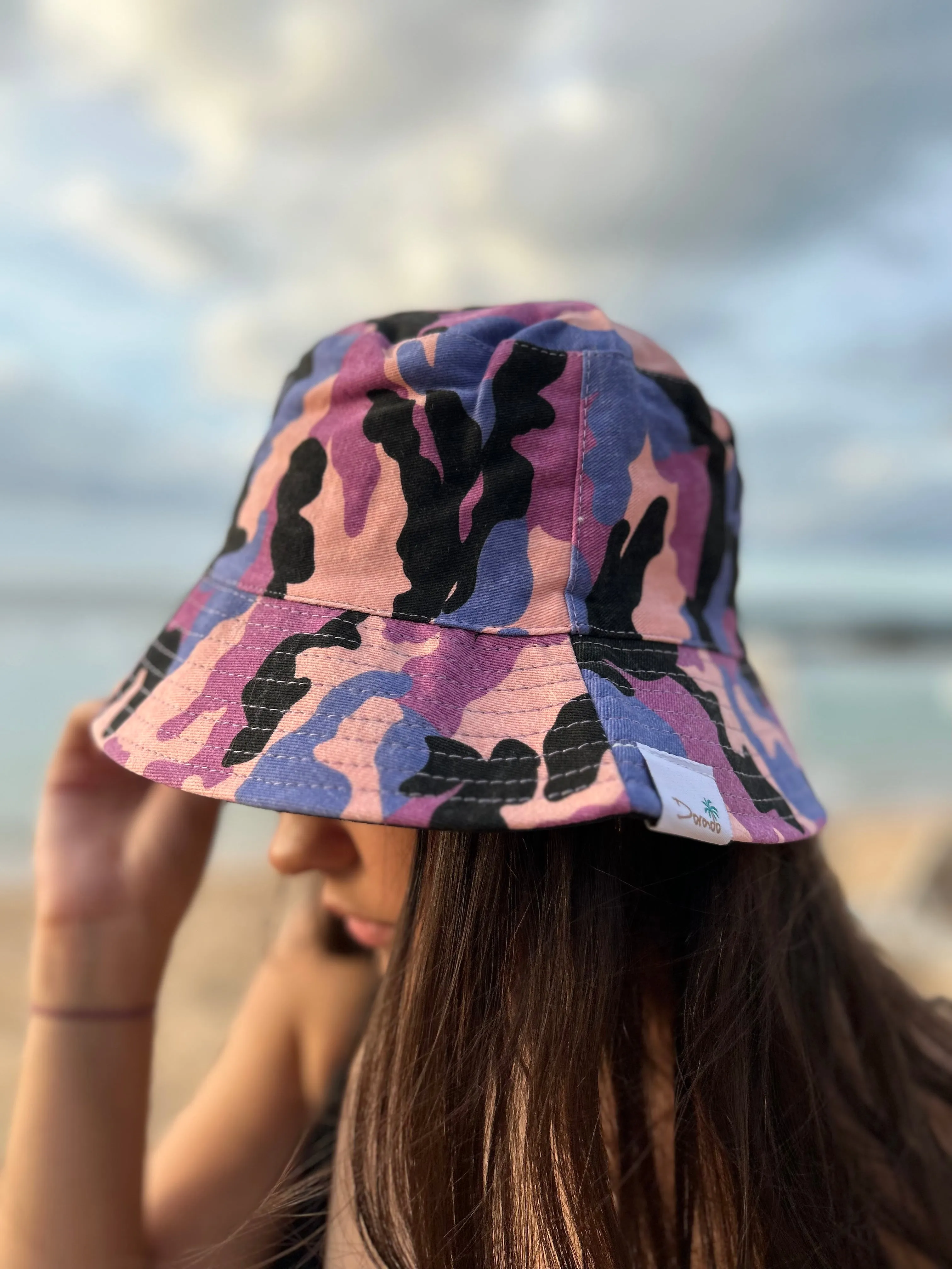 CAMO BUCKET HAT