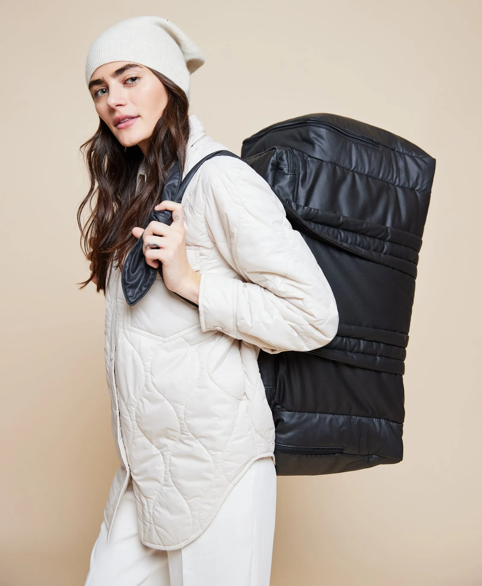 Caraa Baby Hospital Bag | Black Organic Cotton