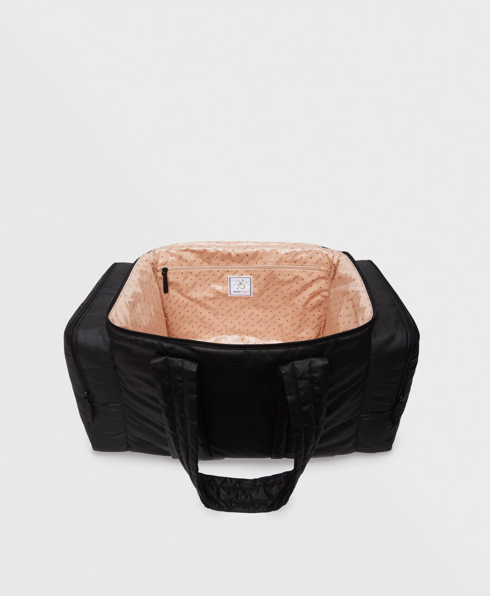 Caraa Baby Hospital Bag | Black Organic Cotton