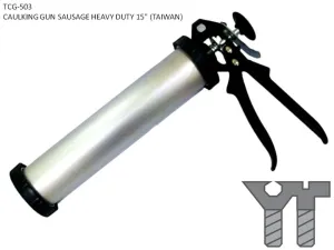CAULKING GUN SAUSAGE HEAVY DUTY 15" (TAIWAN)