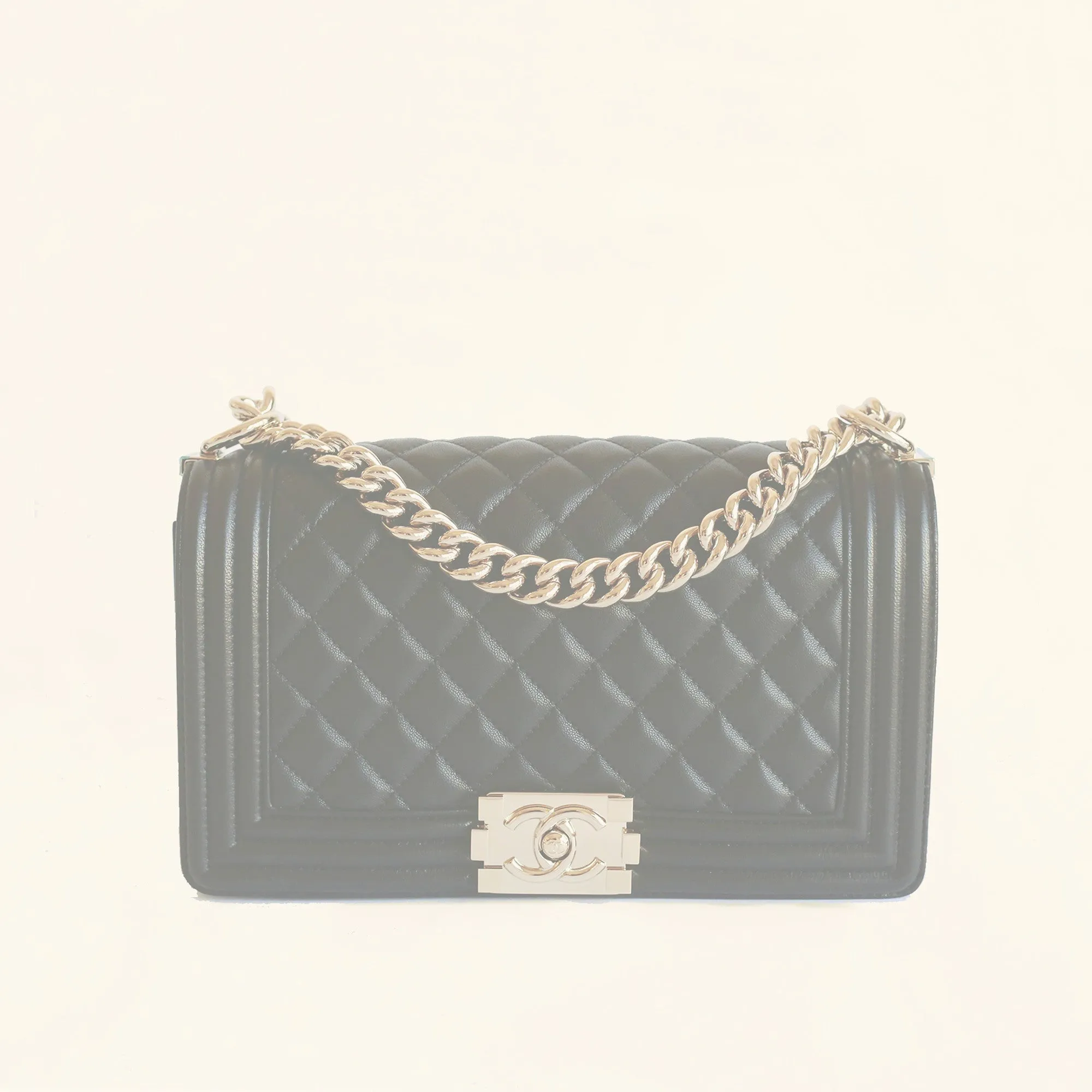 Chanel | Lambskin Leather Boy Flap Bag | Old Medium