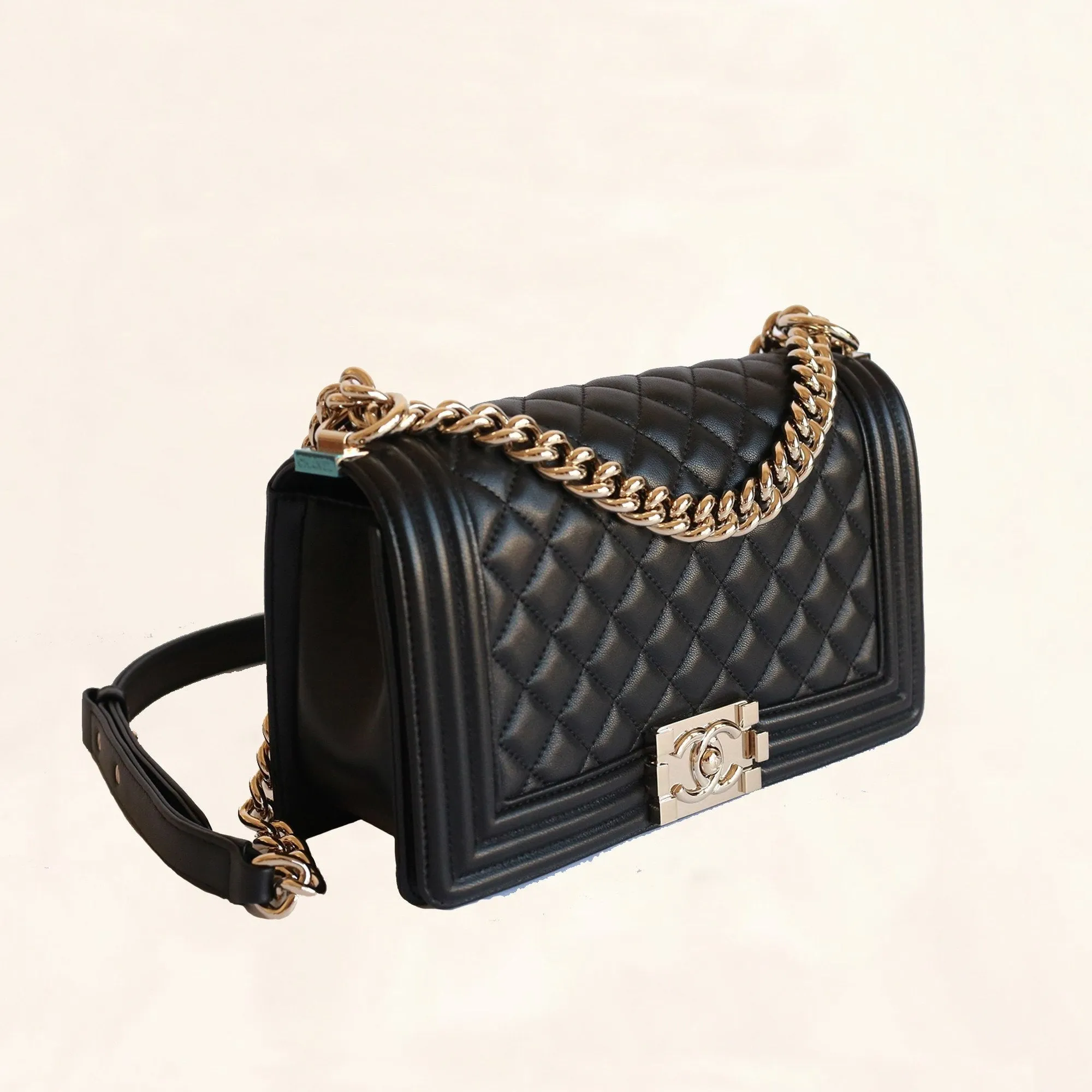 Chanel | Lambskin Leather Boy Flap Bag | Old Medium