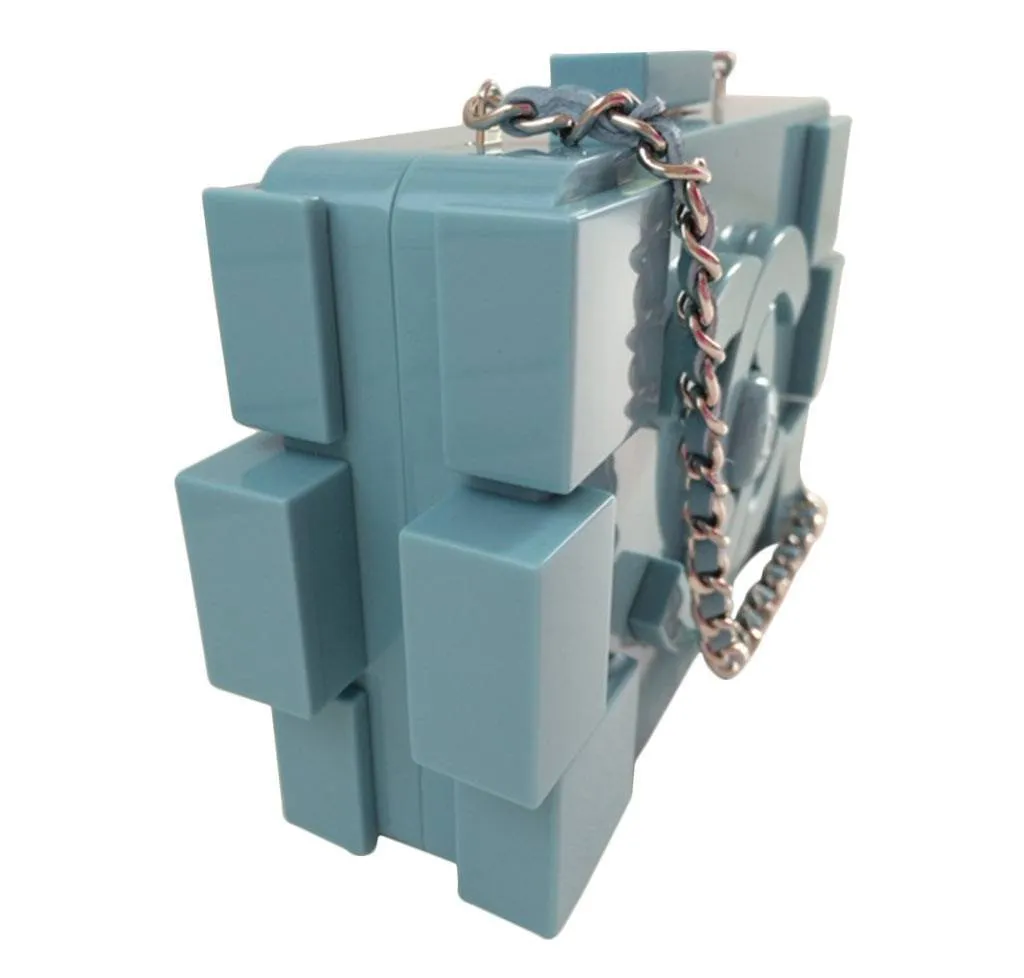 Chanel Lego Brique Bag Purple