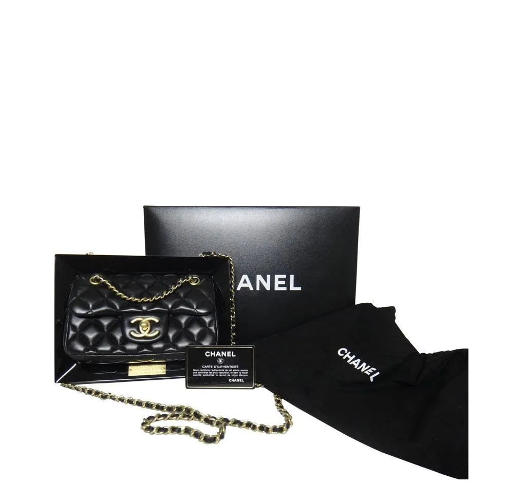 Chanel Runway Plexiglass Frame Bag Black