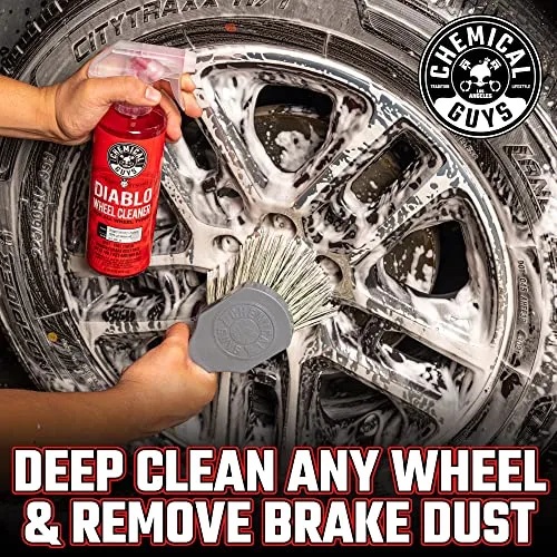 Chemical Guys HOL126 14-Piece Arsenal Builder Car Wash Kit with Foam Gun, Bucket and (5) 16 oz Car Care Cleaning Chemicals (Works w/Garden Hose) , White