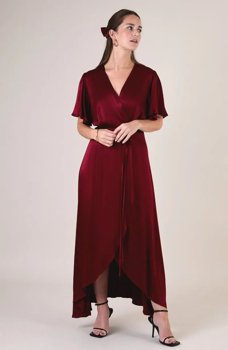 Chianti Viscose Satin Swatch