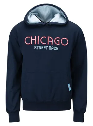 Chicago Street Race Applique Hoodie