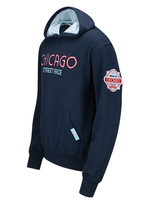 Chicago Street Race Applique Hoodie