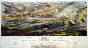Civil War Gettysburg Battlefield  5504