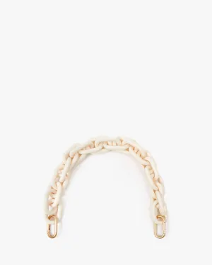 Clare V. Shortie Strap in Cream