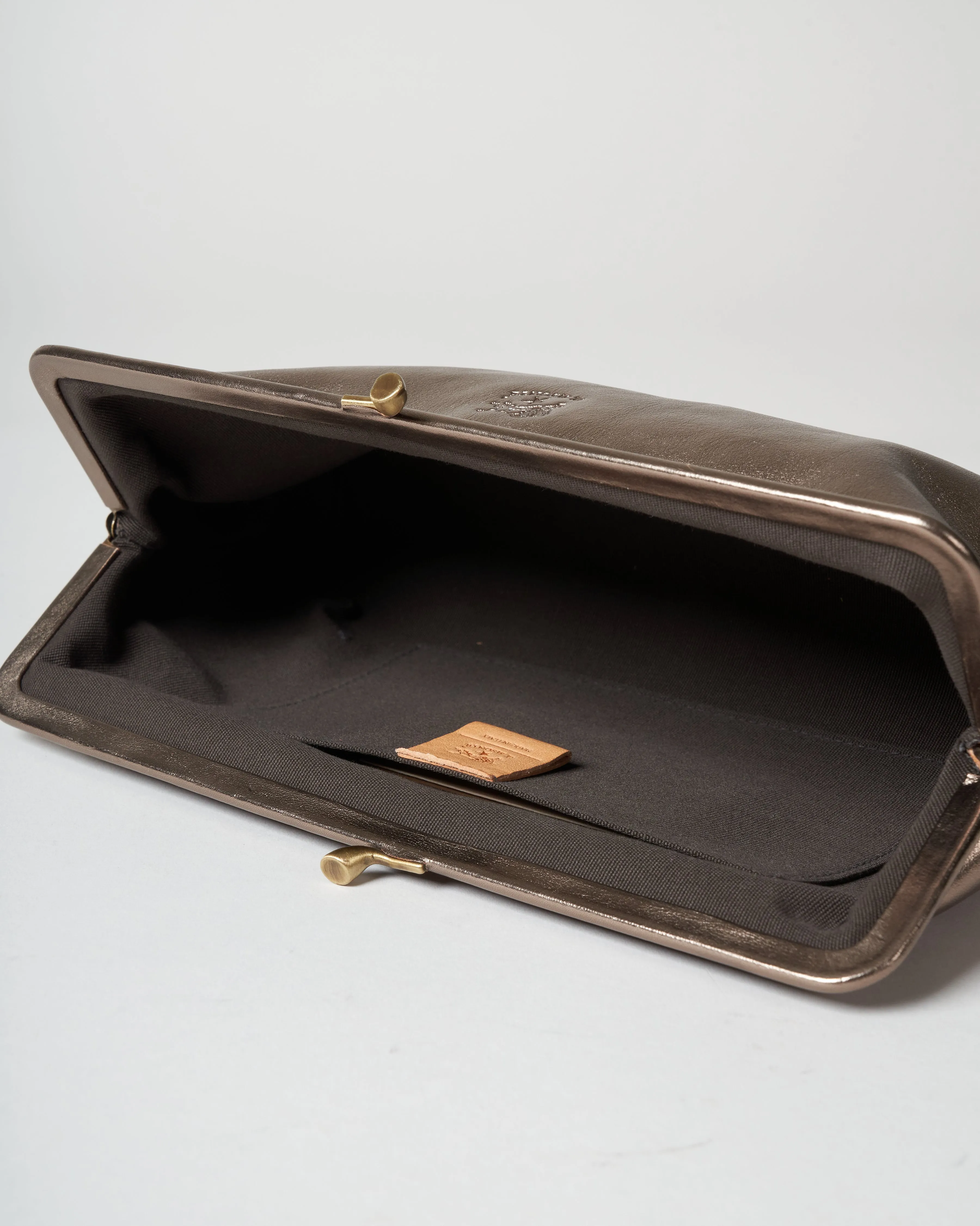 clutch bag - bronze
