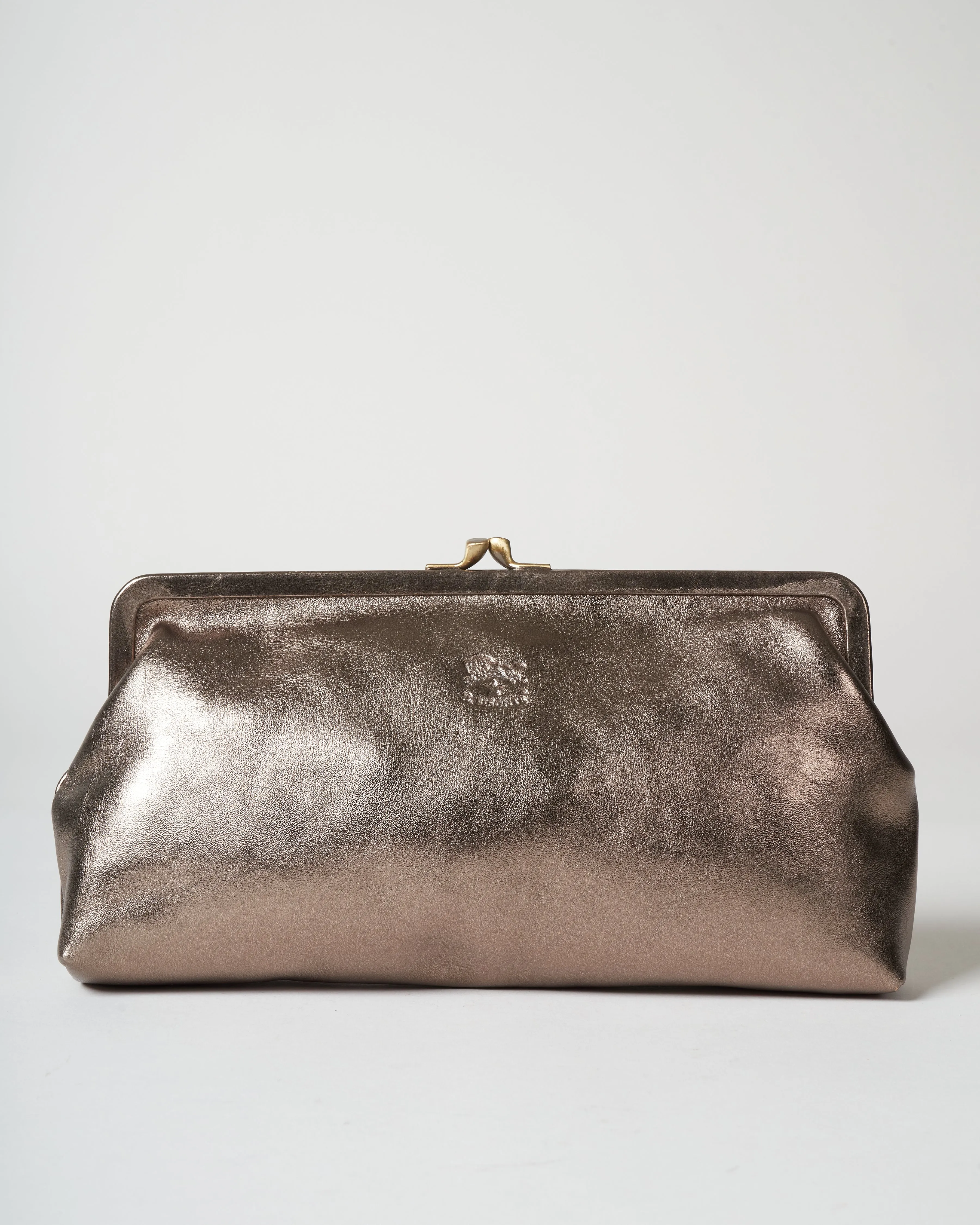 clutch bag - bronze