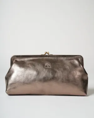 clutch bag - bronze