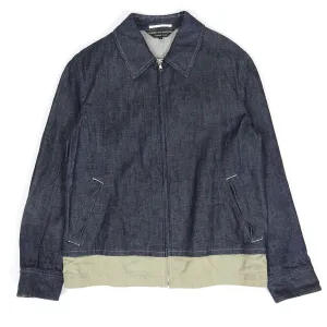 Comme des Garcons AD2001 Denim Contrast Blouson Size Large