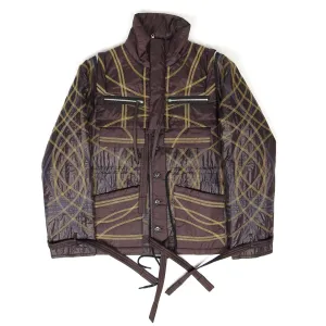 Craig Green Quilted Embroidered Swirl Jacket Size Large
