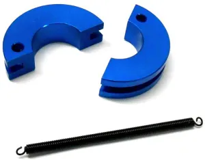 CS102BL 1/10 Scale Nitro Engine 2 Shoe Aluminium Alloy Clutch with Spring Blue
