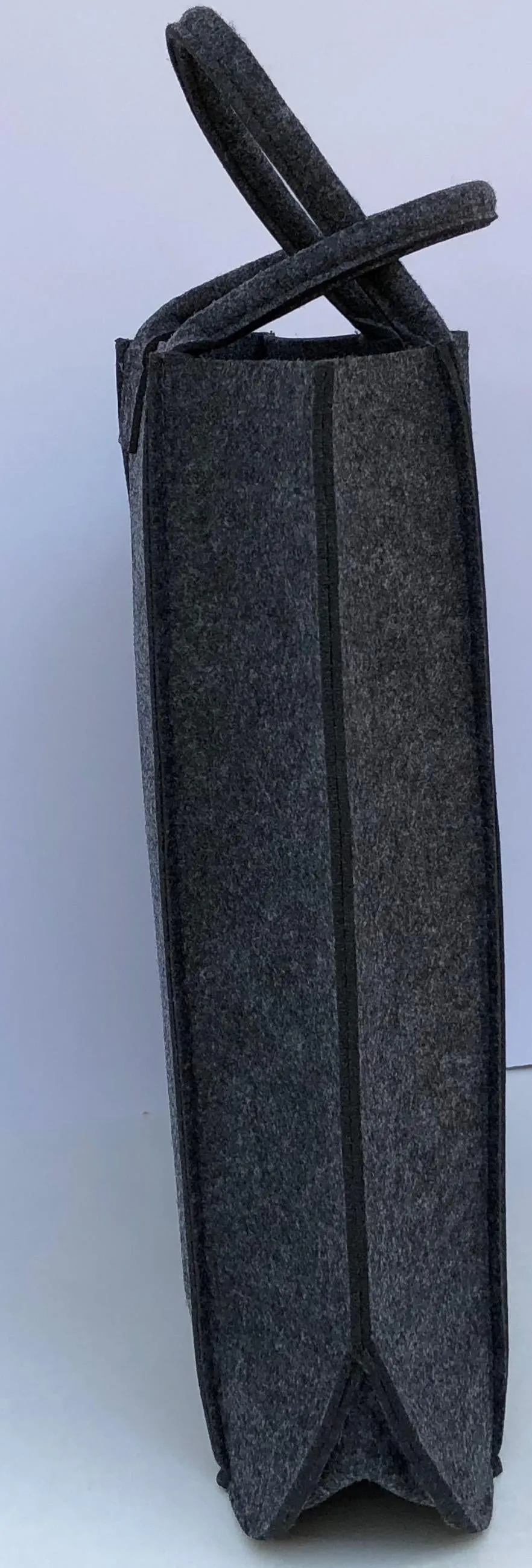Customized Dark Grey Handbag   Meditation Collection
