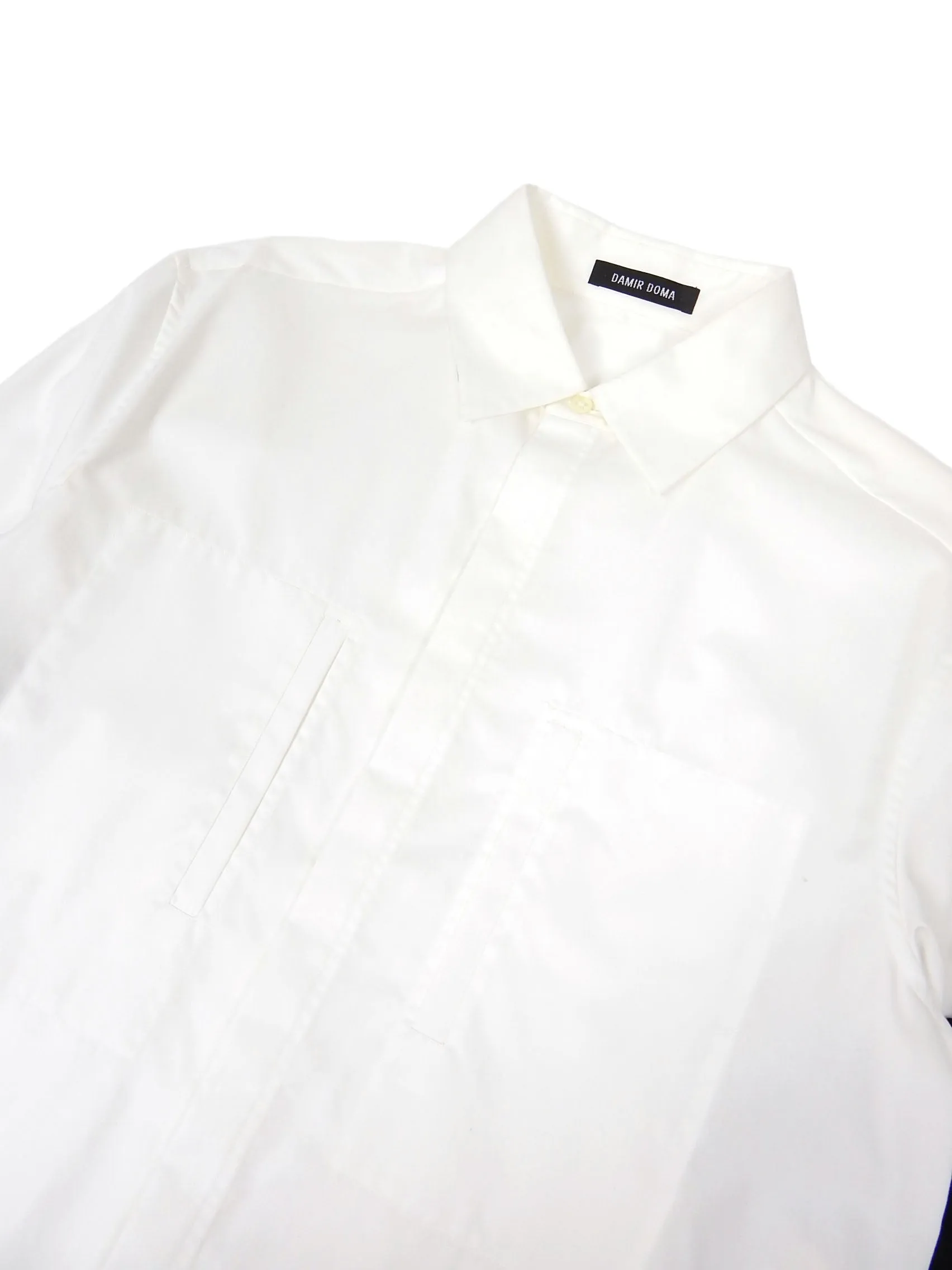 Damir Doma Panelled Sleeve Shirt Size 50 (Large)