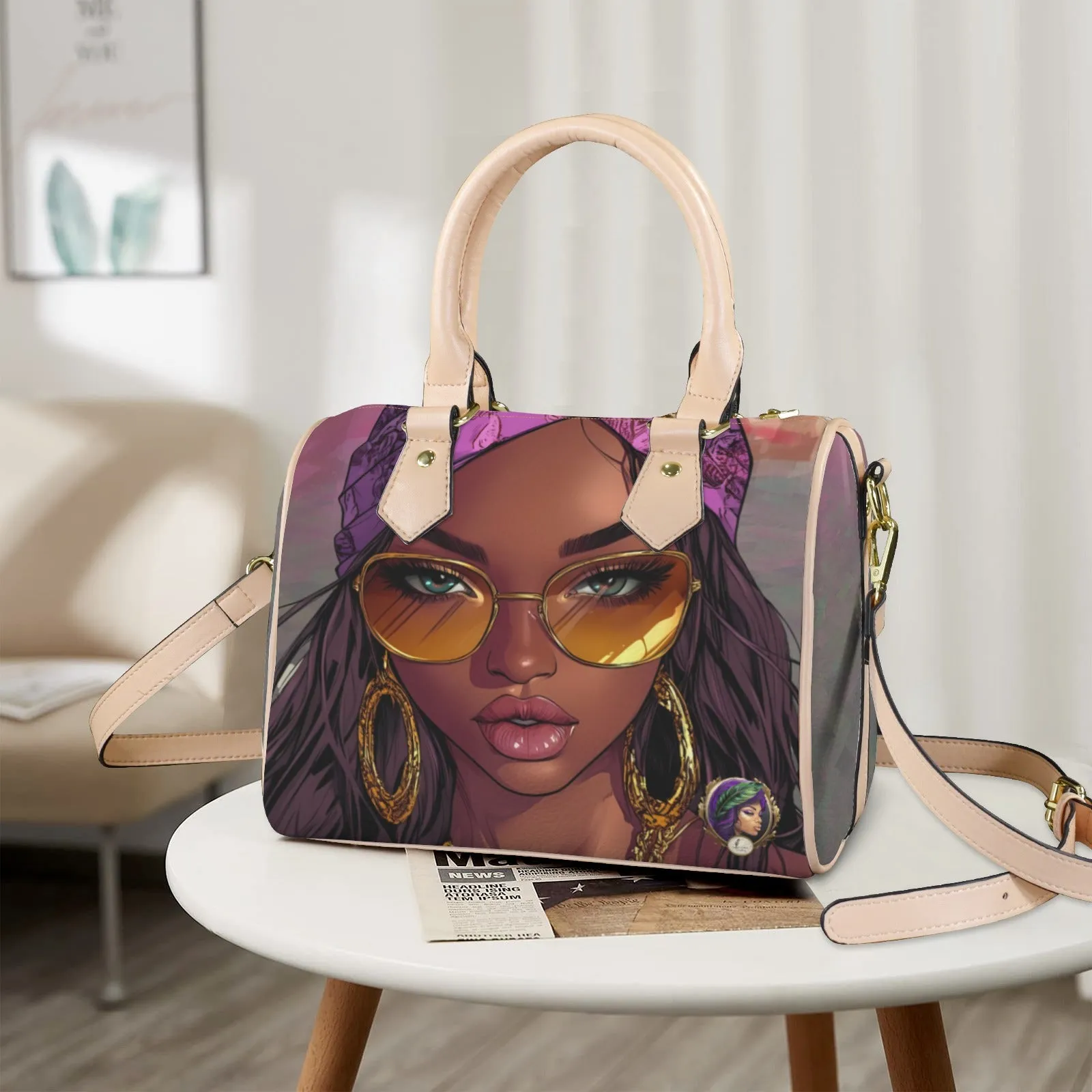Dania's Desire Khaki Handle Handbag