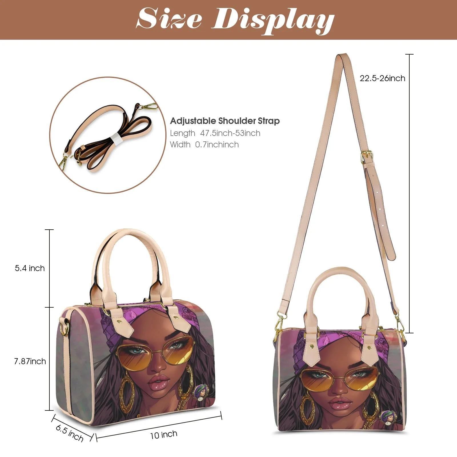 Dania's Desire Khaki Handle Handbag