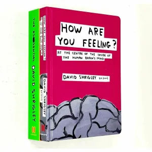 David Shrigley 2 Books Collection Set How are You Feeling, The Essential