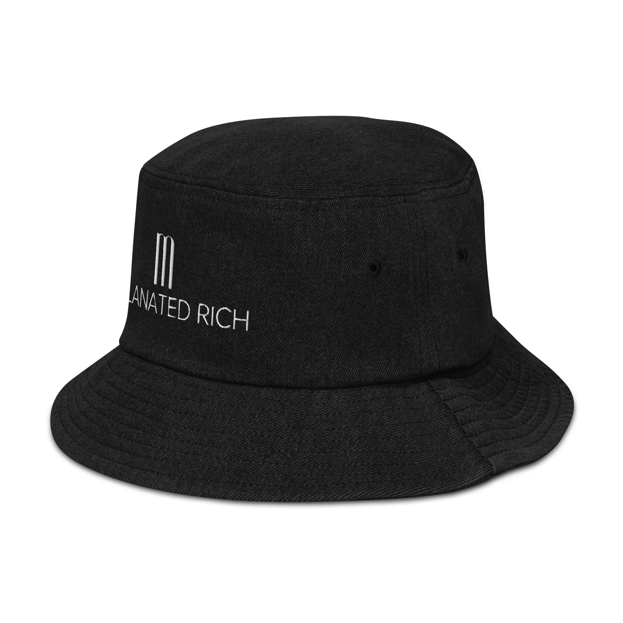 Denim bucket hat