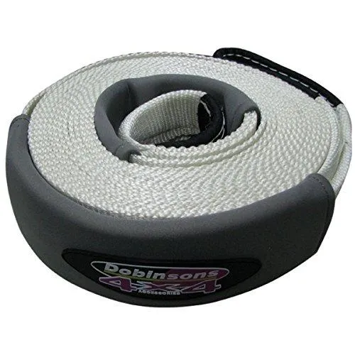 Dobinsons 4x4 Complete Snatch Tow Strap Kit with 3" x 30 FT Strap, Shackles and Bag(SS80-3804)