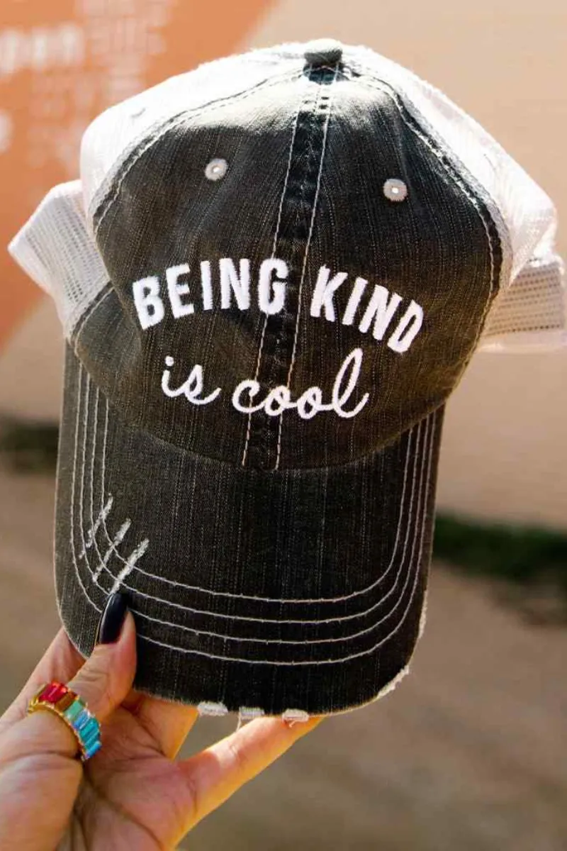 DOORBUSTER: Being Kind is Cool Trucker Hats  By Katydid (Ships in 2-3 Weeks)