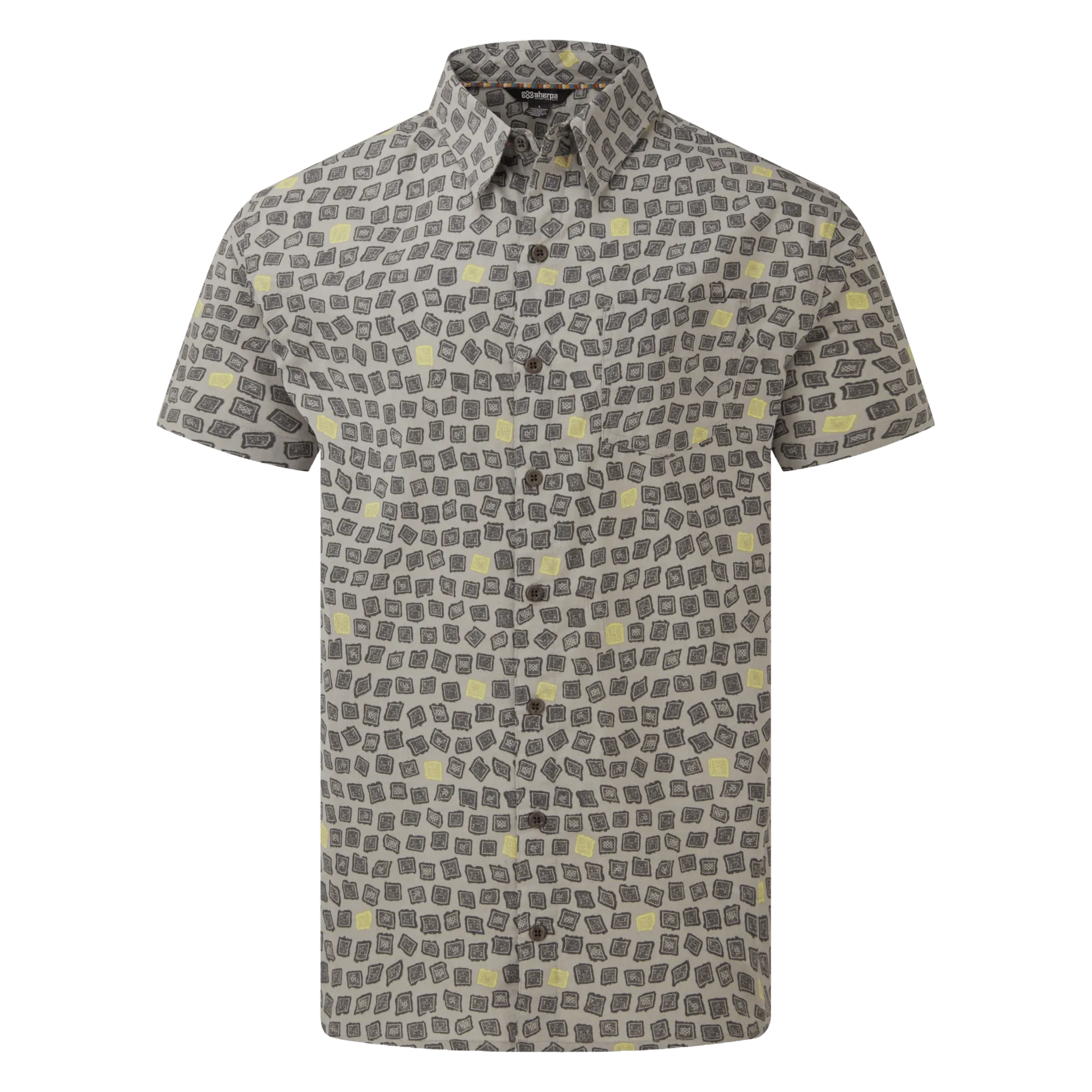 Doori Short Sleeve Shirt - Kharani Grey