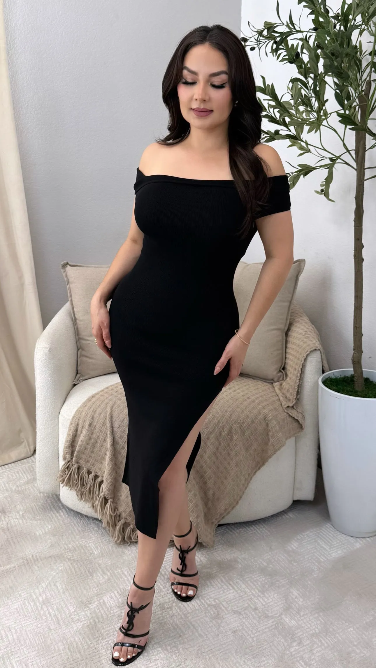 DORIS BLACK DRESS