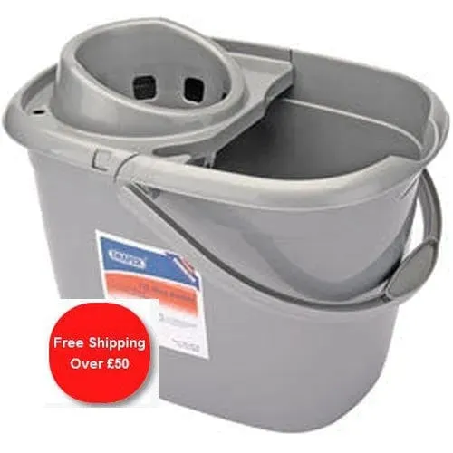 Draper 24778 Plastic Mop Bucket, 12L Dr-24778