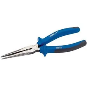 Draper Heavy Duty Soft Grip Long Nose Pliers, 200Mm Dr-68888