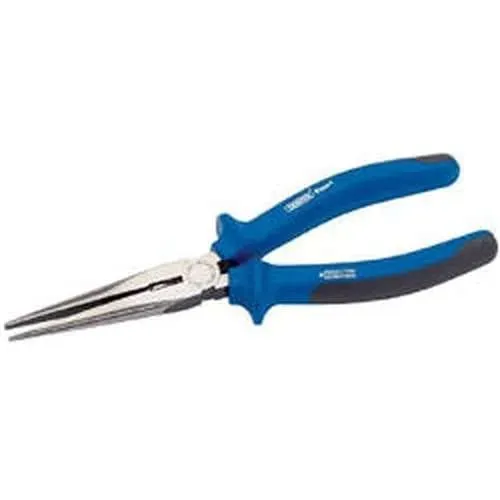 Draper Heavy Duty Soft Grip Long Nose Pliers, 200Mm Dr-68888