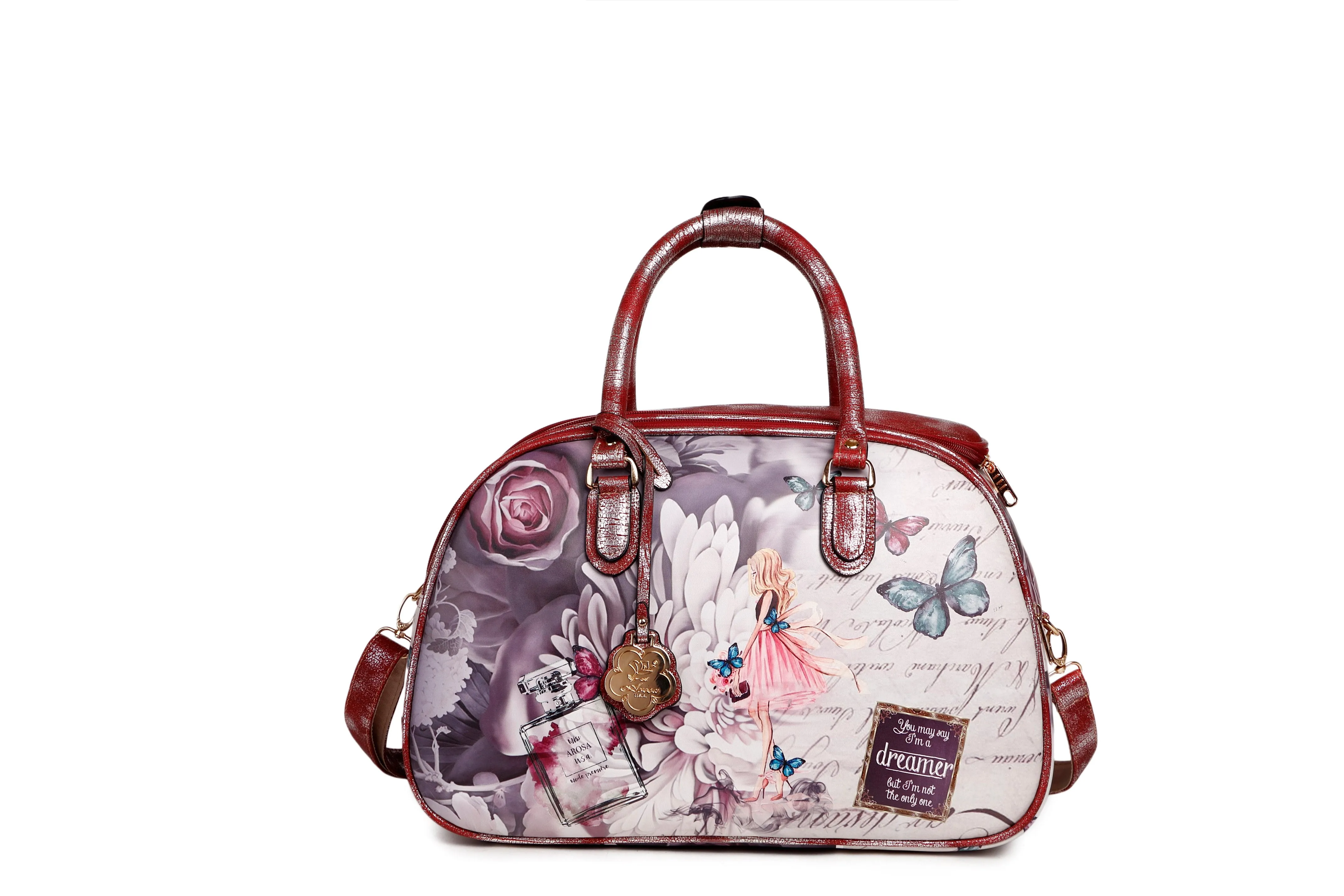 Dreamerz Rolling Duffel & Overnight Bag Set [BFD6988-6977]