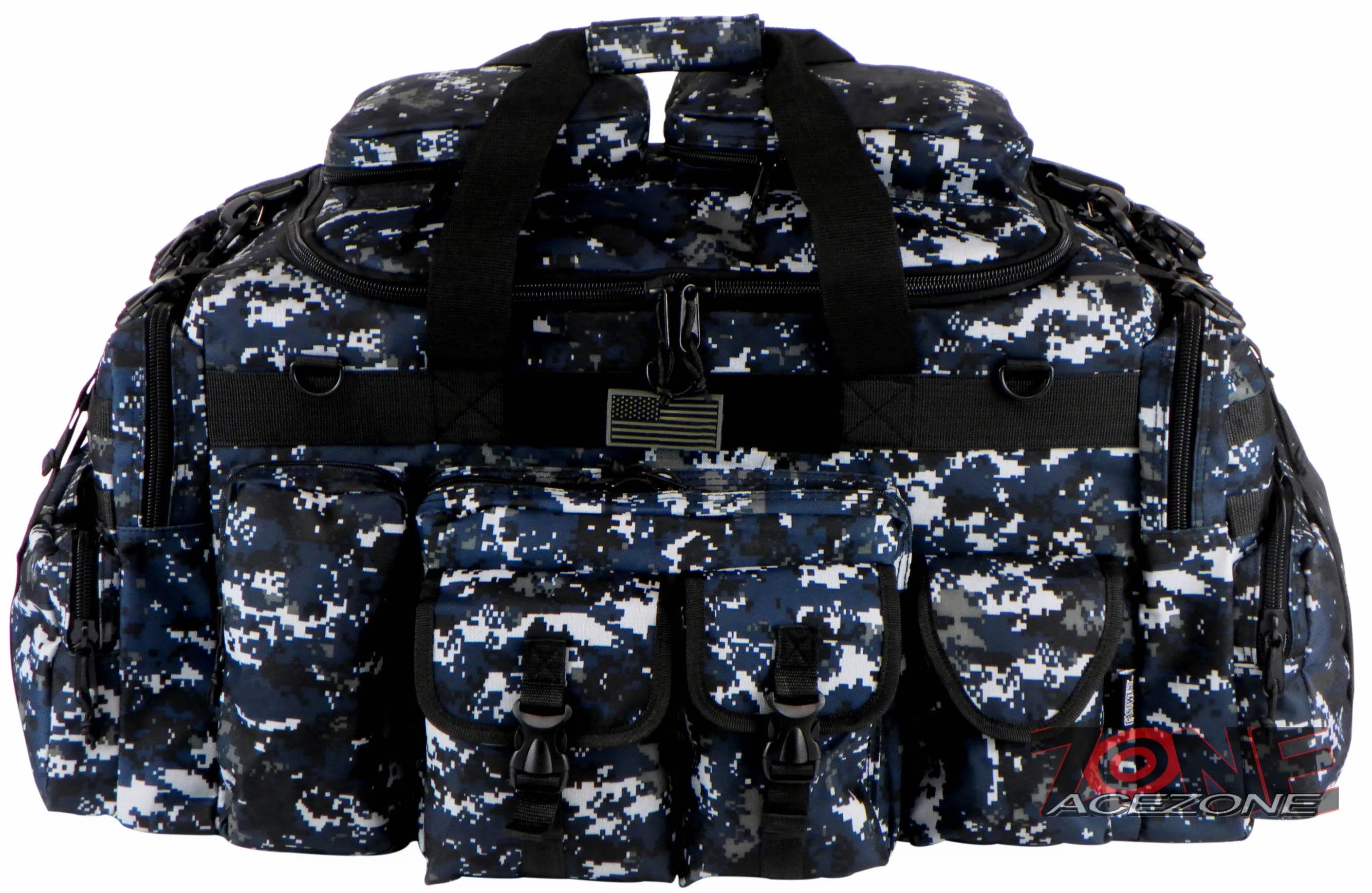 East West USA Tactical Military Heavy Duty 31" Duffel Bag RTDC831 NAVY ACU