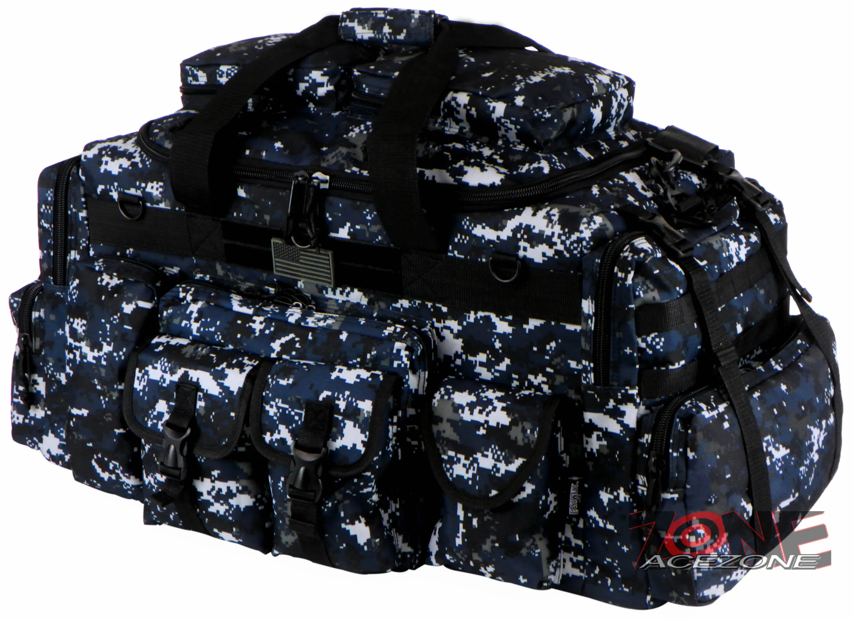 East West USA Tactical Military Heavy Duty 31" Duffel Bag RTDC831 NAVY ACU