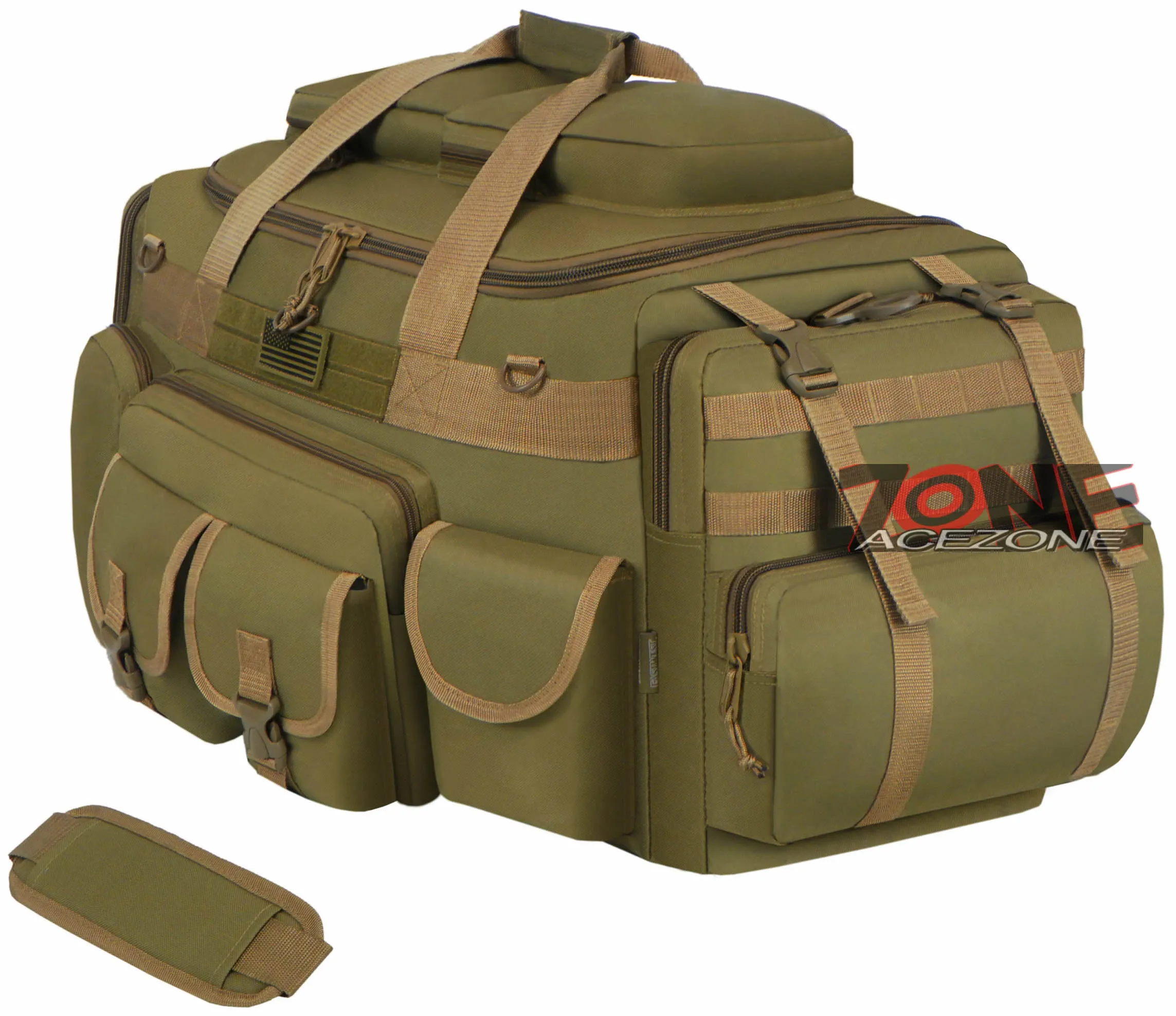 East West USA Tactical Military Heavy Duty 35" Duffel Bag RTD835 TAN