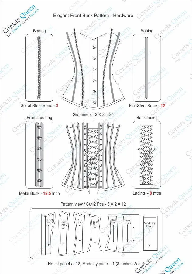 Ellie Overbust Corset