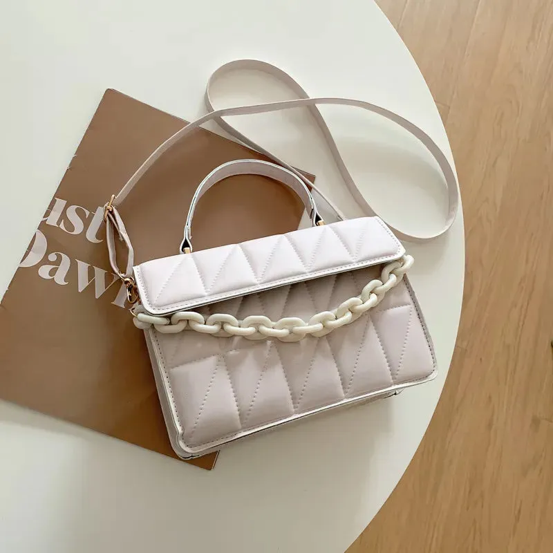 Emma™ | Quilted Chain Handbag