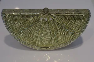 Estate Lemon Slice Minaudiere Handbag by Judith Leiber
