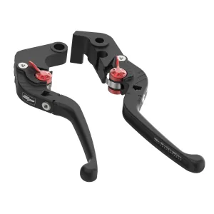 Evotech Evo Folding Clutch and Brake Lever Set - Triumph Street Triple R (2009 - 2012)