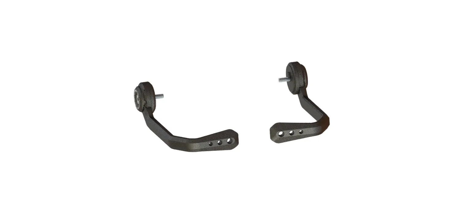 Evotech Triumph Bobber Brake And Clutch Lever Protector Kit (2017 ) (Bar End Mirror Version)