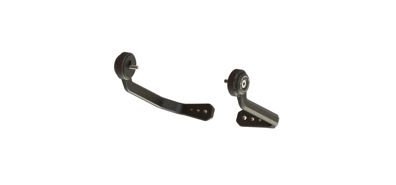 Evotech Triumph Bobber Brake And Clutch Lever Protector Kit (2017 ) (Bar End Mirror Version)