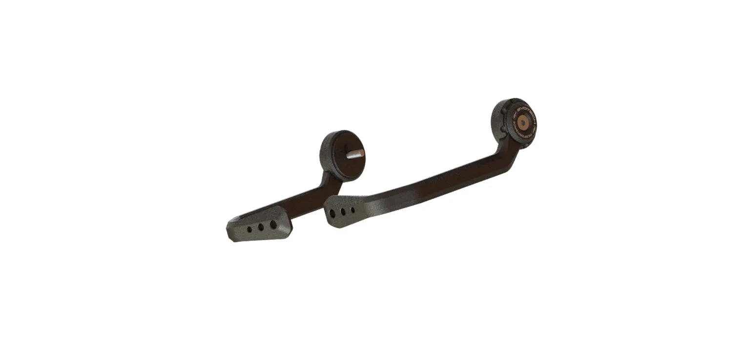 Evotech Triumph Bobber Brake And Clutch Lever Protector Kit (2017 ) (Bar End Mirror Version)